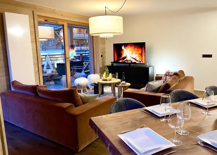 Appartement De Standing Plein Centre Station, 50M Des Pistes